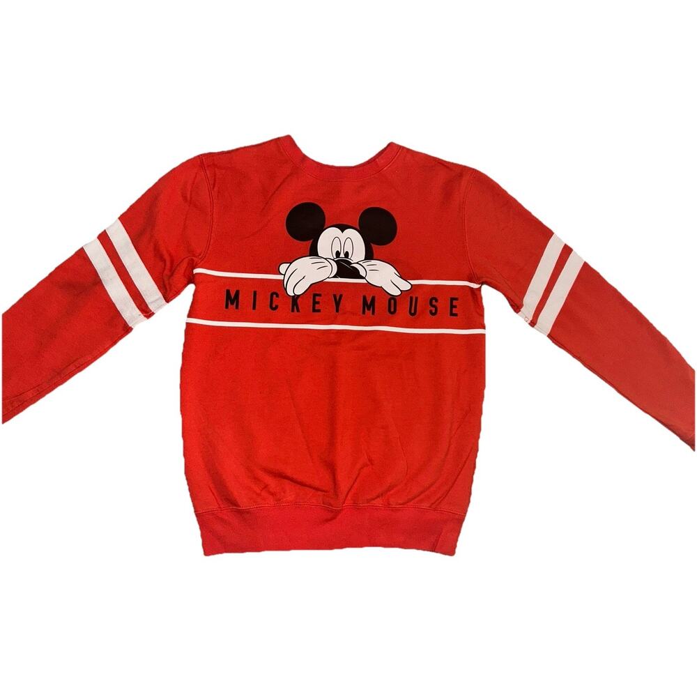 Disney Red Mickey Mouse Sweatshirt
